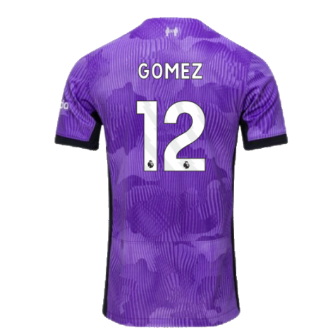 2023-2024 Liverpool Third Shirt (Kids) (Gomez 12)