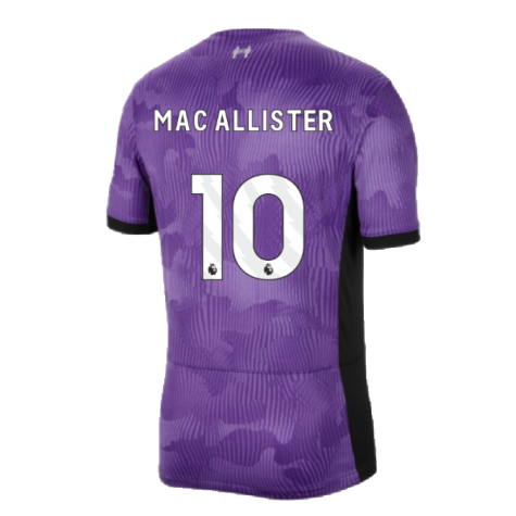 2023-2024 Liverpool Third Shirt (Mac Allister 10)