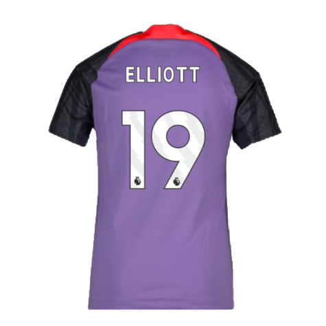 2023-2024 Liverpool Training Shirt (Space Purple) (Elliott 19)