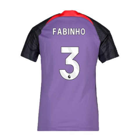 2023-2024 Liverpool Training Shirt (Space Purple) (Fabinho 3)