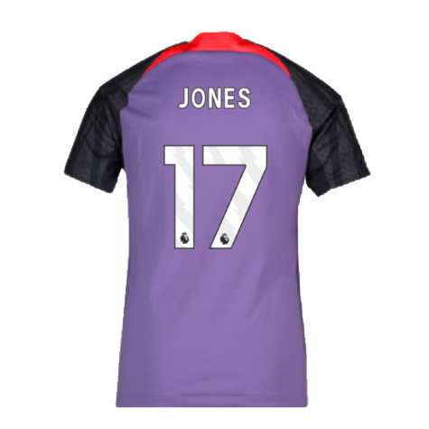 2023-2024 Liverpool Training Shirt (Space Purple) (Jones 17)