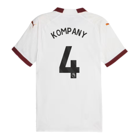 2023-2024 Man City Authentic Away Shirt (KOMPANY 4)