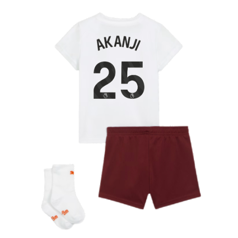 2023-2024 Man City Away Baby Kit (AKANJI 25)