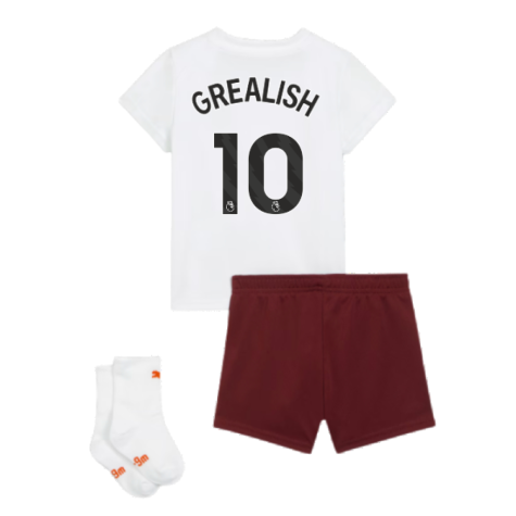 2023-2024 Man City Away Baby Kit (GREALISH 10)