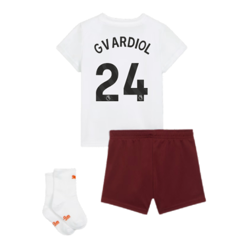 2023-2024 Man City Away Baby Kit (Gvardiol 24)