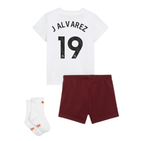 2023-2024 Man City Away Baby Kit (J ALVAREZ 19)