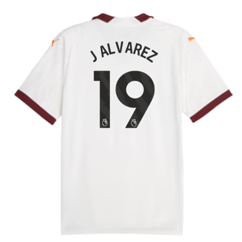 2023-2024 Man City Away Shirt (J ALVAREZ 19)