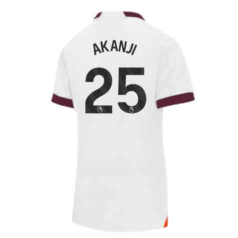 2023-2024 Man City Away Shirt (Ladies) (AKANJI 25)