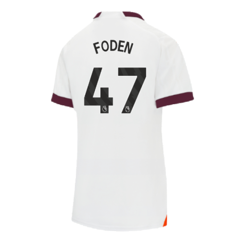 2023-2024 Man City Away Shirt (Ladies) (FODEN 47)