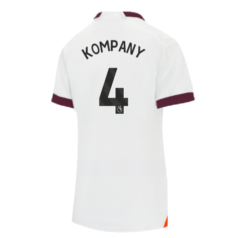 2023-2024 Man City Away Shirt (Ladies) (KOMPANY 4)