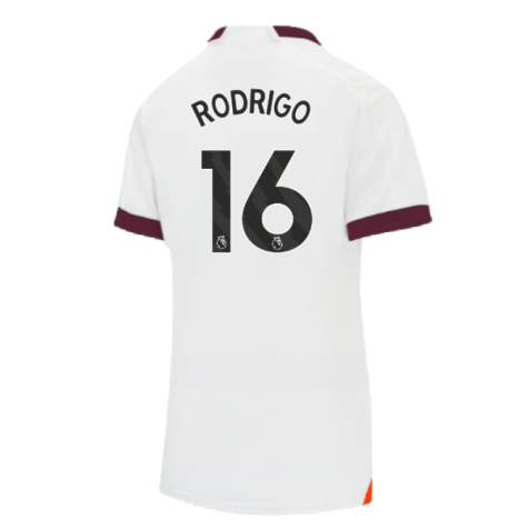 2023-2024 Man City Away Shirt (Ladies) (RODRIGO 16)