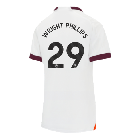 2023-2024 Man City Away Shirt (Ladies) (WRIGHT PHILLIPS 29)