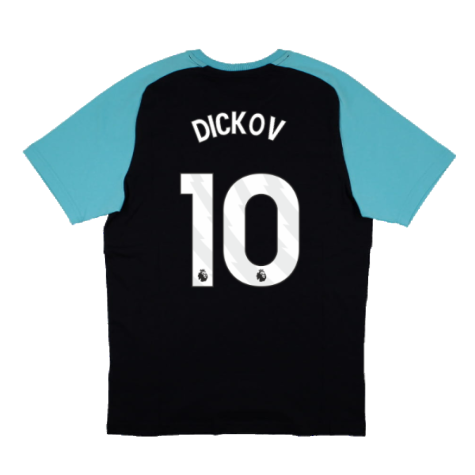 2023-2024 Man City Casuals Tee (Navy) (DICKOV 10)