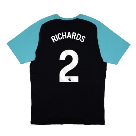 2023-2024 Man City Casuals Tee (Navy) (RICHARDS 2)