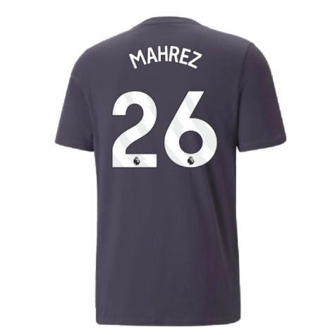 2023-2024 Man City FtblCore AOP Tee (Dark Navy) (MAHREZ 26)