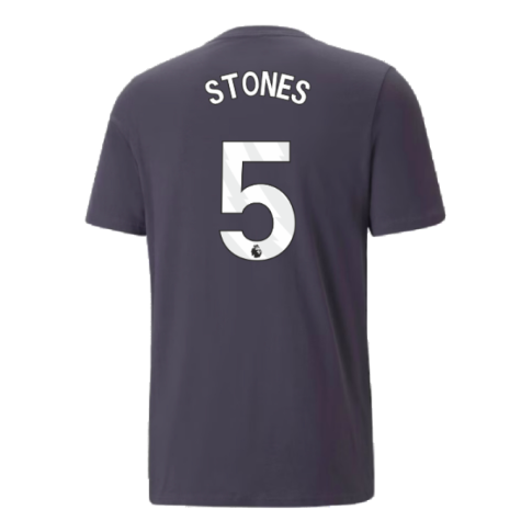 2023-2024 Man City FtblCore AOP Tee (Dark Navy) (STONES 5)