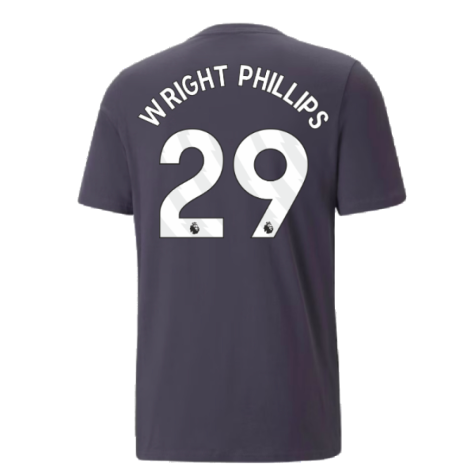 2023-2024 Man City FtblCore AOP Tee (Dark Navy) (WRIGHT PHILLIPS 29)