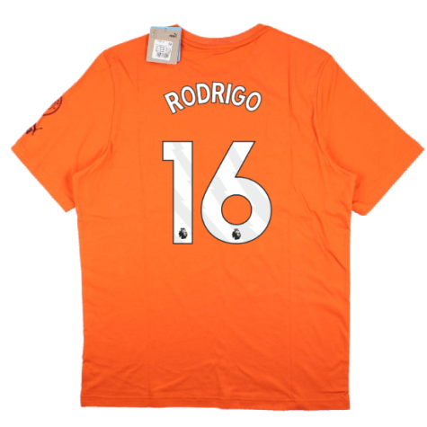 2023-2024 Man City FtblCore Graphic Tee (Cayenne Pepper) (RODRIGO 16)