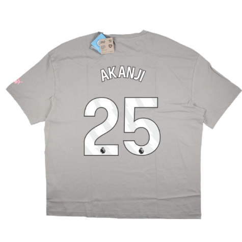 2023-2024 Man City FtblCulture Tee (Smokey Grey) (AKANJI 25)