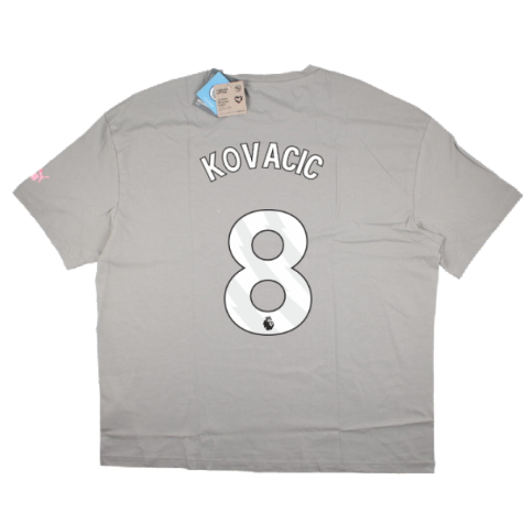 2023-2024 Man City FtblCulture Tee (Smokey Grey) (KOVACIC 8)