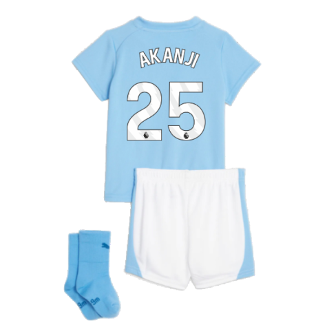 2023-2024 Man City Home Baby Kit (AKANJI 25)