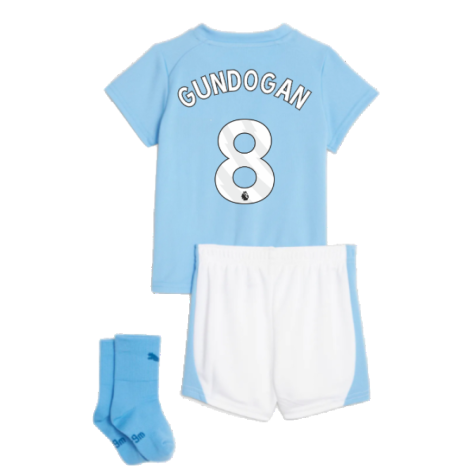 2023-2024 Man City Home Baby Kit (GUNDOGAN 8)