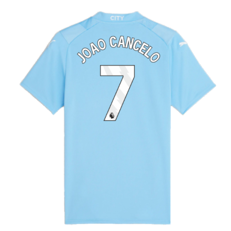 2023-2024 Man City Home Shirt (Ladies) (JOAO CANCELO 7)