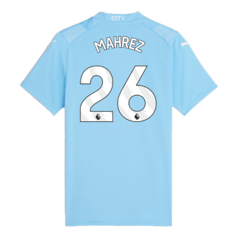 2023-2024 Man City Home Shirt (Ladies) (MAHREZ 26)