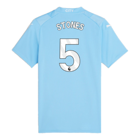 2023-2024 Man City Home Shirt (Ladies) (STONES 5)