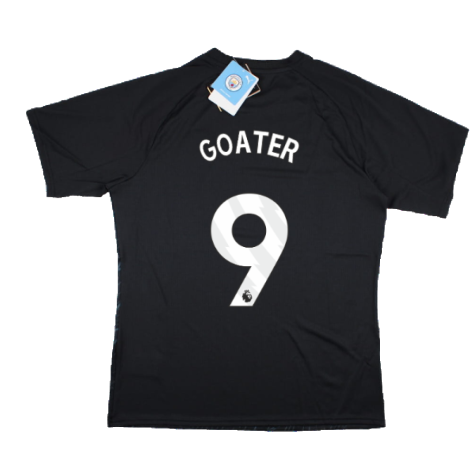 2023-2024 Man City Pre-Match Jersey (Dark Navy) (GOATER 9)