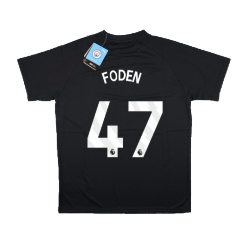 2023-2024 Man City Pre-Match Jersey (Dark Navy) - Kids (FODEN 47)