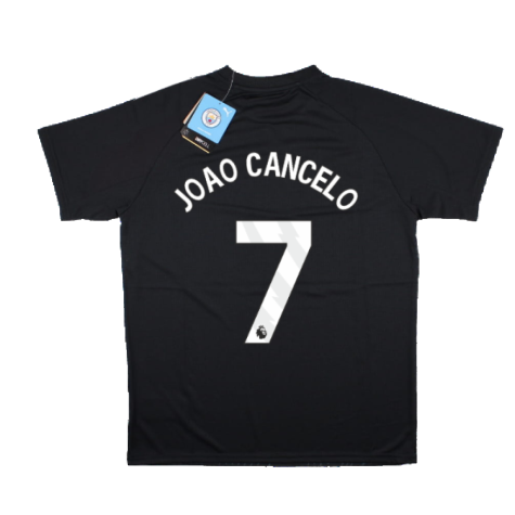 2023-2024 Man City Pre-Match Jersey (Dark Navy) - Kids (JOAO CANCELO 7)