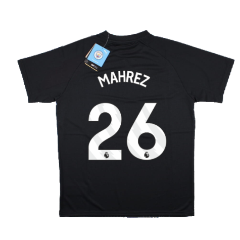 2023-2024 Man City Pre-Match Jersey (Dark Navy) - Kids (MAHREZ 26)