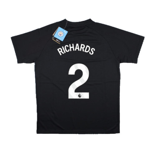 2023-2024 Man City Pre-Match Jersey (Dark Navy) - Kids (RICHARDS 2)