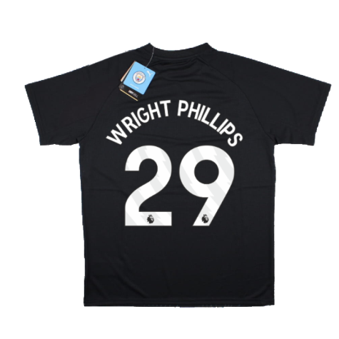 2023-2024 Man City Pre-Match Jersey (Dark Navy) - Kids (WRIGHT PHILLIPS 29)