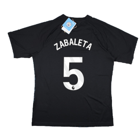 2023-2024 Man City Pre-Match Jersey (Dark Navy) (ZABALETA 5)