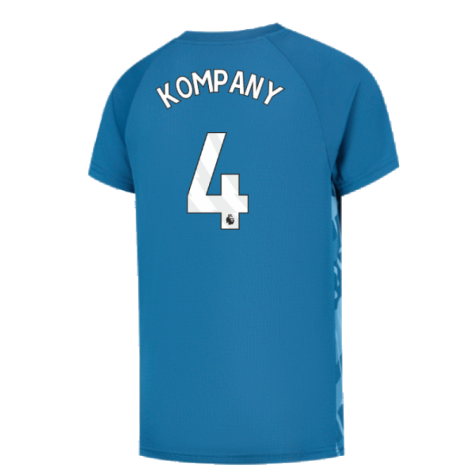 2023-2024 Man City Pre-Match Jersey (Lake Blue) - Kids (KOMPANY 4)