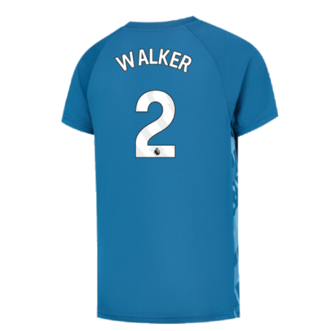 2023-2024 Man City Pre-Match Jersey (Lake Blue) - Kids (WALKER 2)