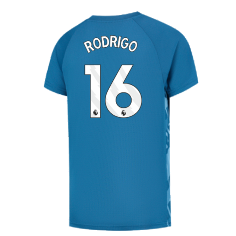 2023-2024 Man City Pre-Match Jersey (Lake Blue) (RODRIGO 16)