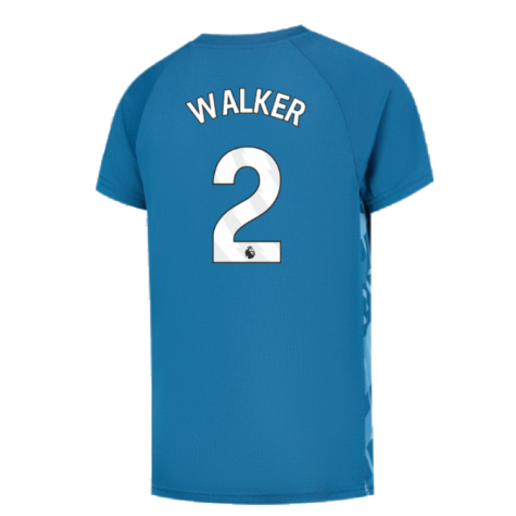 2023-2024 Man City Pre-Match Jersey (Lake Blue) (WALKER 2)