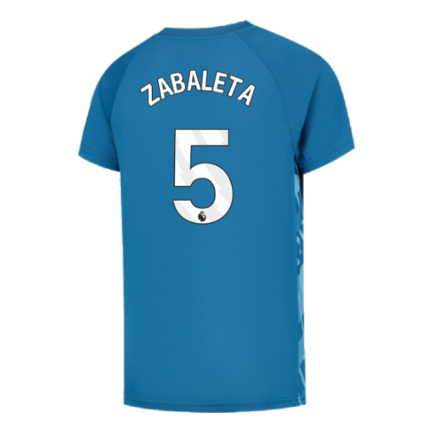 2023-2024 Man City Pre-Match Jersey (Lake Blue) (ZABALETA 5)