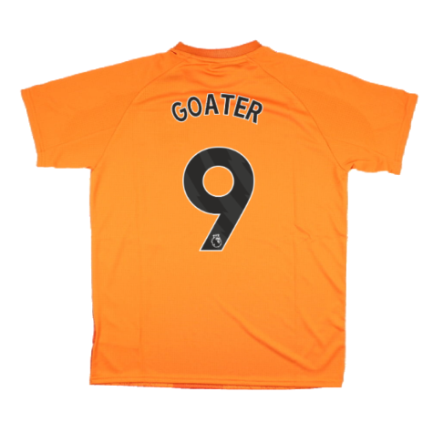 2023-2024 Man City Pre-Match Jersey (Orange) - Kids (GOATER 9)