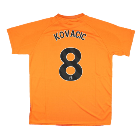 2023-2024 Man City Pre-Match Jersey (Orange) - Kids (Kovacic 8)