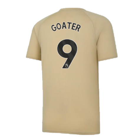 2023-2024 Man City Prematch SS Jersey (Granola) - Kids (GOATER 9)