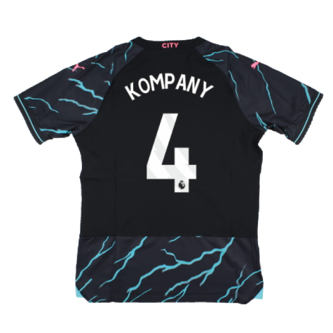 2023-2024 Man City Third Authentic Shirt (KOMPANY 4)