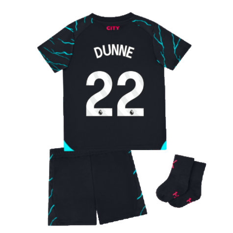 2023-2024 Man City Third Baby Kit (DUNNE 22)