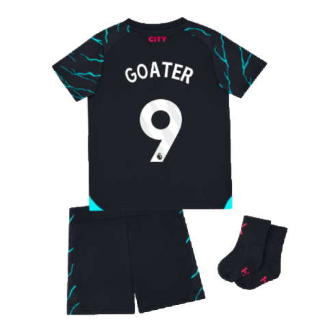 2023-2024 Man City Third Baby Kit (GOATER 9)