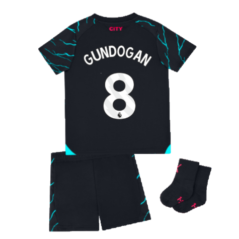 2023-2024 Man City Third Baby Kit (GUNDOGAN 8)