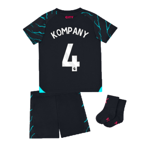 2023-2024 Man City Third Baby Kit (KOMPANY 4)