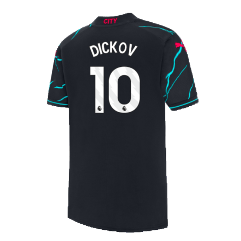 2023-2024 Man City Third Mini Kit (DICKOV 10)